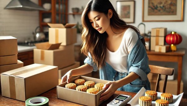 法國(guó)專線，中秋月餅寄往法國(guó)